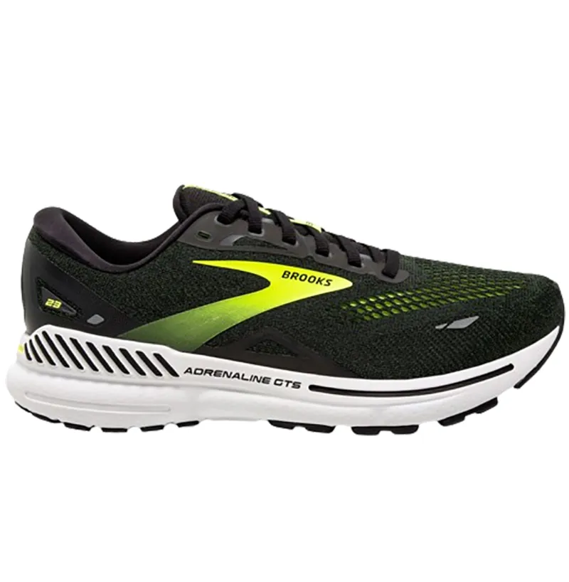 Brooks Men's Adrenaline GTS 23 Running Shoes Black/Nightlife/Ebony